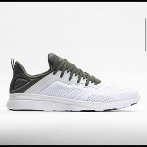 APL women’s TechLoom Tracer sneaker in Fatigue/White